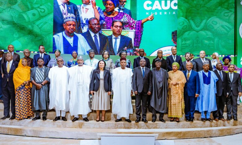 President Tinubu at 2024 African caucus meeting: Nigeria Executing Bold Reforms To Tackle Multiple Global Economic Shocks