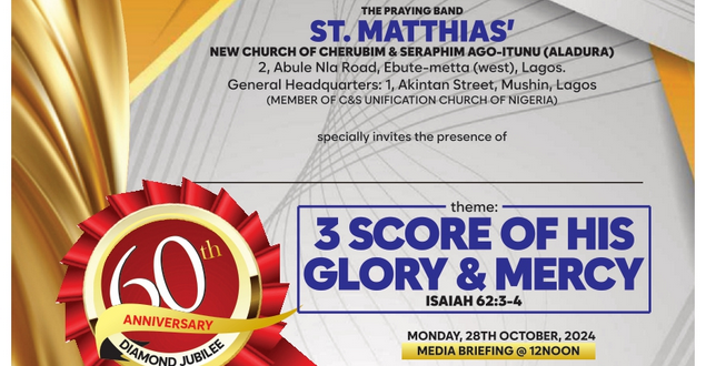 St. Matthias Church Diamond Jubilee