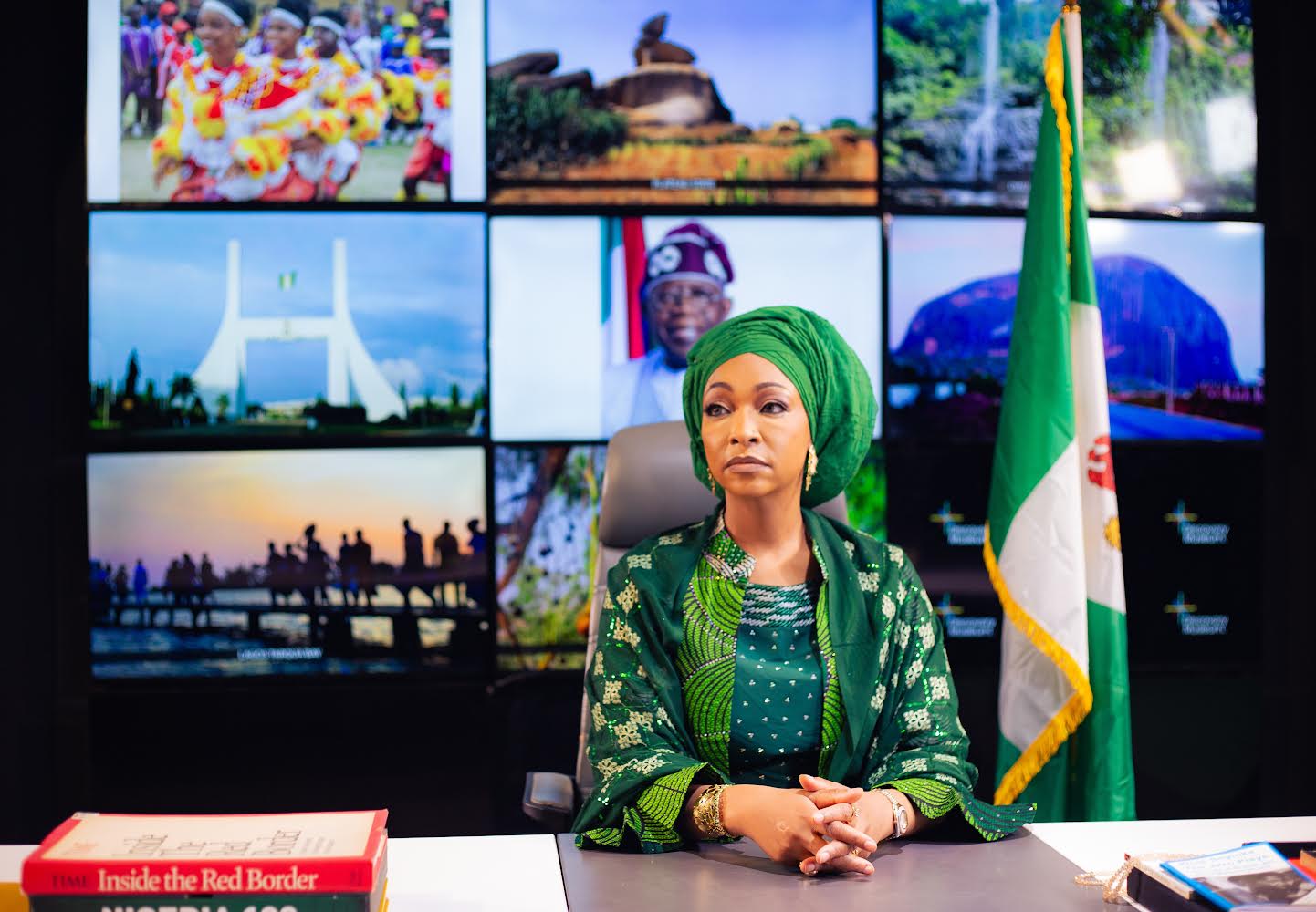 Hannatu Musawa promoting Nigerian culture