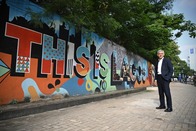 sadiq khan lagos visit